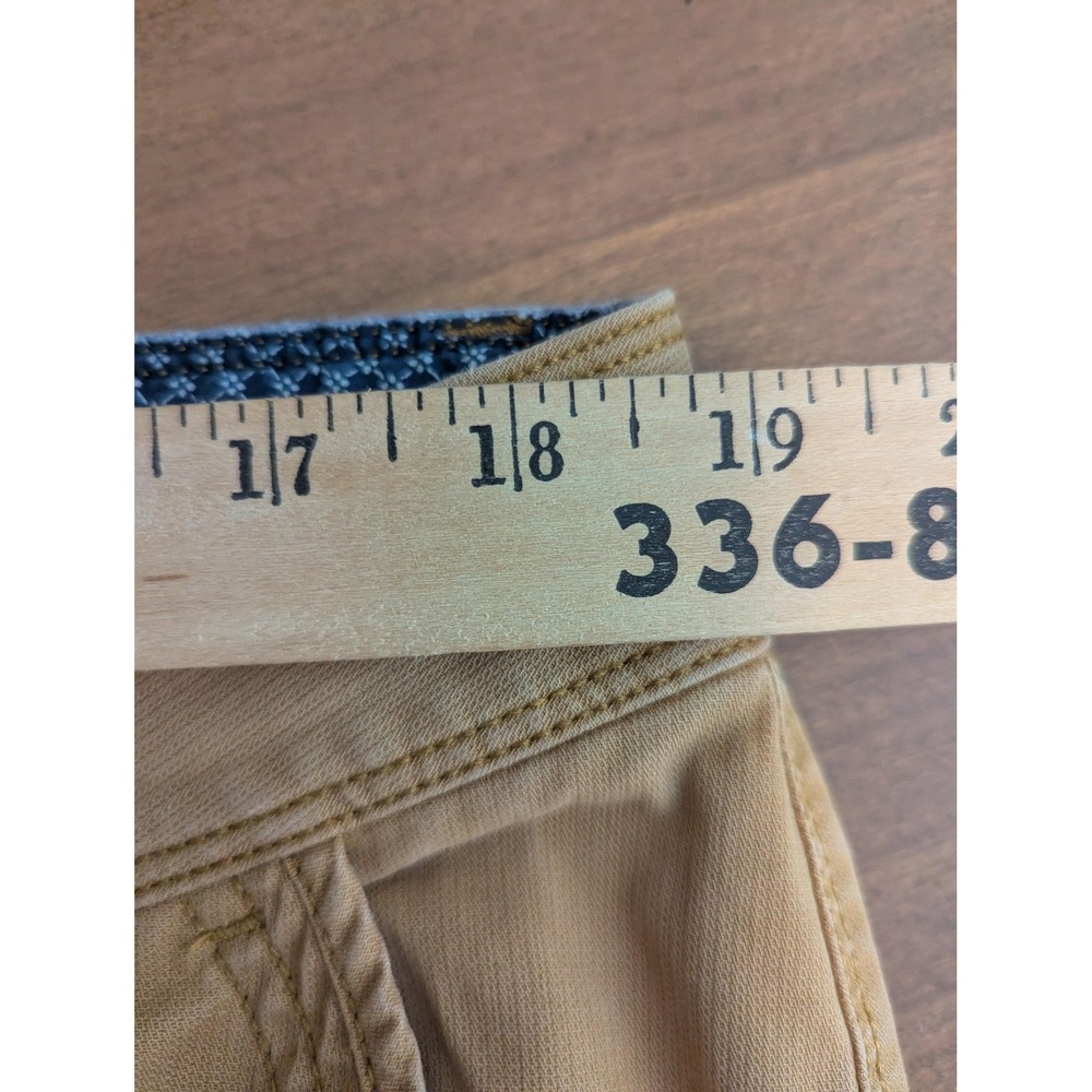 PrAna Pants Mens 38 Beige Straight Fit Chino Organic Cotton Stretch Casual - Picture 8 of 14